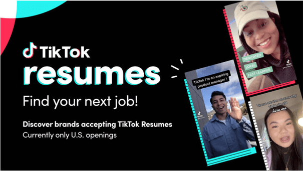 TikTok Resume