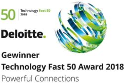 Gewinner Deloitte Technology Fast 50 Award 2018