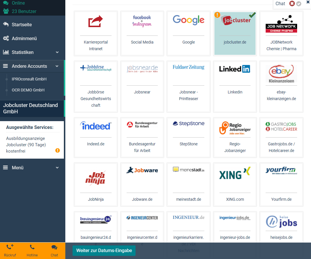 One-CLick-Recruiter Multiposting One-CLick-Recruiter Multiposting