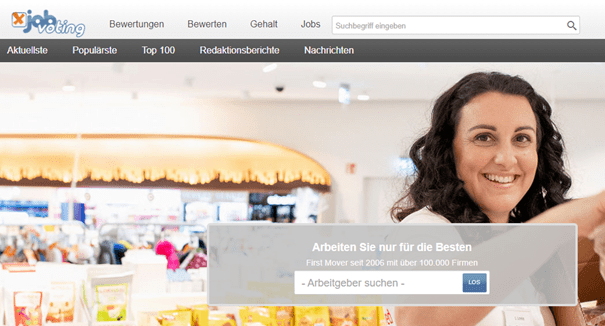 Jobvoting Arbeitgeberbewertungsplattform
