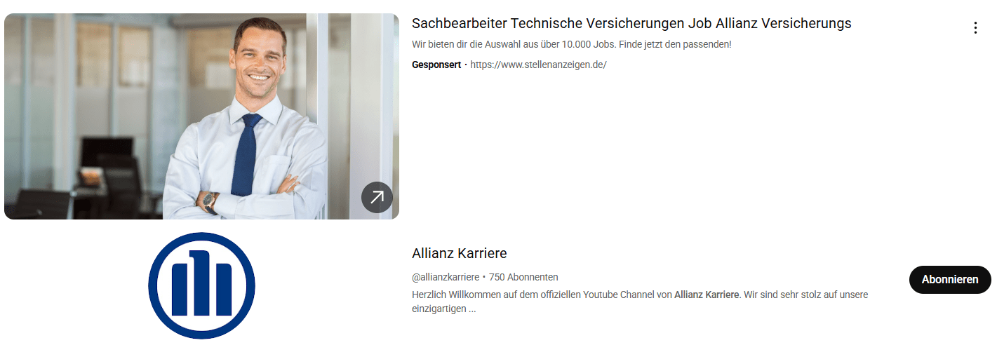 Display Ad YouTube