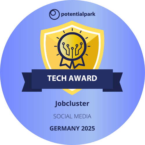 Jobcluster Auszeichnung Social Media Germany Jobcluster Auszeichnung für Social Media Azubimarketing