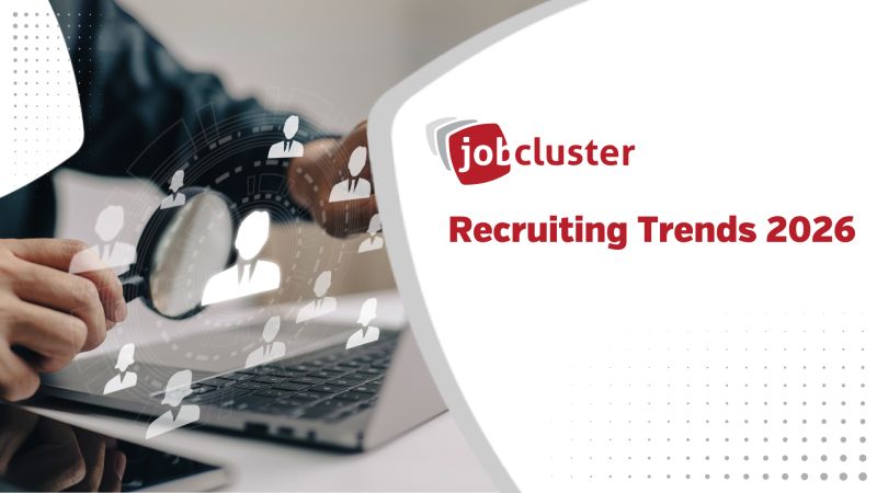 Jobcluster Recruiting Trends 2026 Umfrage